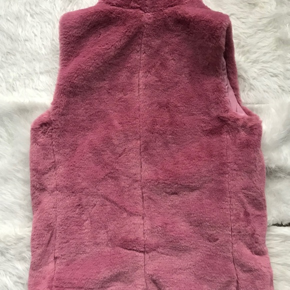 New J crew pink fur vest - Picture 4 of 4